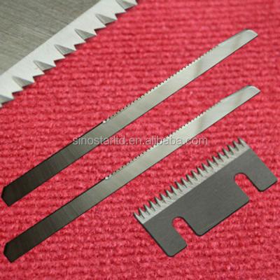 China Packing Industry HSS Packing Machine Serrated Cutting Blade for sale