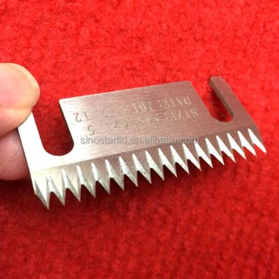 China Used for food packing machine sealing machine blade serrated knife for food packaging for sale