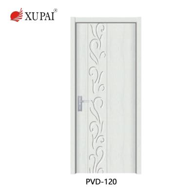 China Swing Standard Size PVC Door Toilet PVC Door Design PVC Door Film for sale