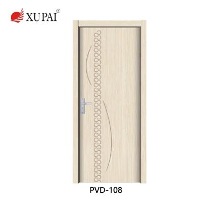 China Good Price Melamine Swing Door Wood PVC Wooden Door Flush Door for sale