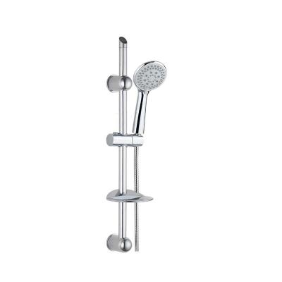 China With popular diverter bathroom in-wall stainless steel shower set with sliding bar for sale