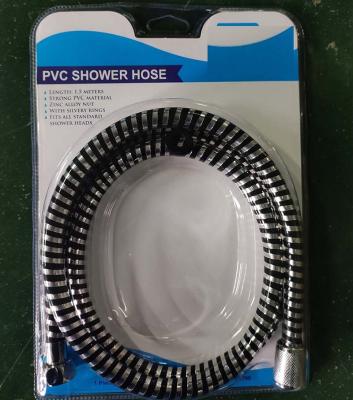 China Without Switch Good Quality Bathroom PVC Flexible Shower Hose With Zinc Alloy Nut for sale