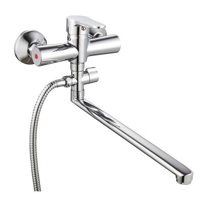 China With Convenient Slide Bar Bathroom Hot/Cold Water In-Wall Shower Faucet Zinc Alloy Faucet for sale