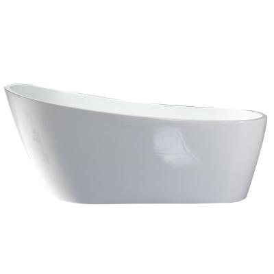 China Freestanding Modern Bathroom Large Size Freestanding Acrylic Bathtub For Fat People for sale