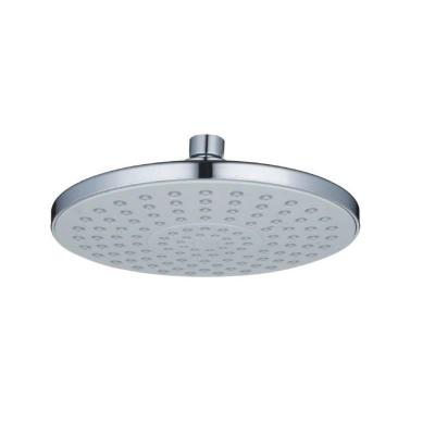 China Large Size Chrome Diverter Round Shower Head Without Rainfall Top Over Shower for sale