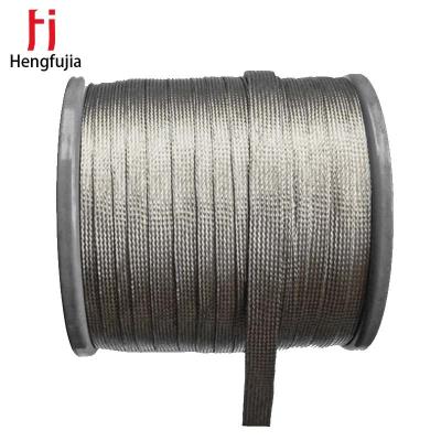 China Distribution Box Grounding 48*28*5/0.15mm Factory Price Electric Ground Braid Tinned Copper Wire for sale