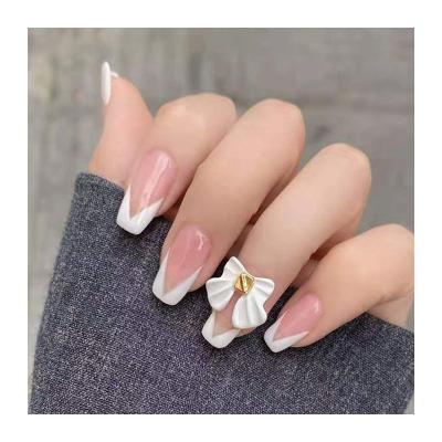 China Easy Apply New Variety 2022 Global Hot Selling Styles Middle Long 24pcs/Set Press On Nails for sale