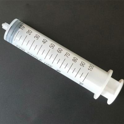 China Household Syringe 100ml Luer for Ozone Treatment for sale