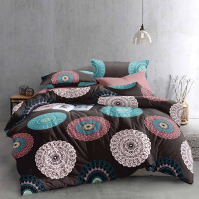 China Viable Hot Selling Amazon Duvet Cover Queen Size Down Pillowcase Comforter Cover Microfiber Printing 3PC for sale