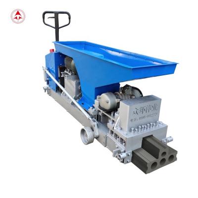 China Precast Heat Insulation Core Slab Extrusion Machine T Shape Light Weight Hollow Concrete Wall Panel Making Machine for sale