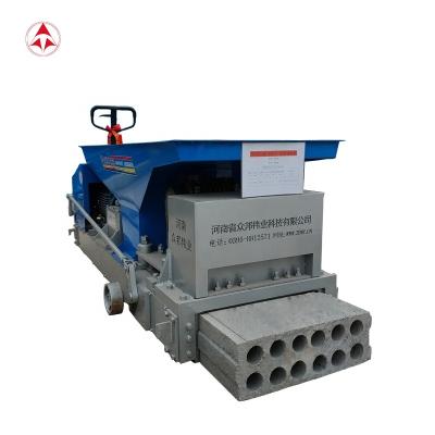 China High Frequency Heat Insulation Thickness 200 Mm Precast Hollow Core Wall Panel Extrusion Machine For Exterior Wall for sale