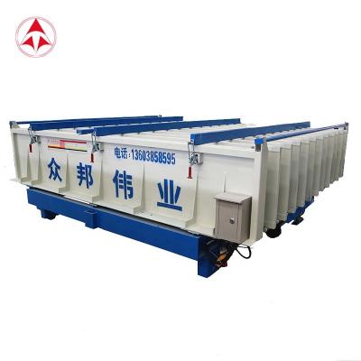 China Save Space Prefab Concrete Fence Wall Panel Making Machine With Less Investment for sale