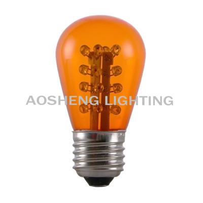 China Brass Miniature S14 LED String Bulb S45 Indicator Light Bulb S45 Bulb for sale