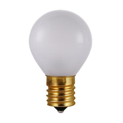 China S11Incandescent S11 Lamp S35 Lamp S11 Lava Lamp Brass Auto Miniature Incandescent Mini Makeup Mirror Light Bulb for sale