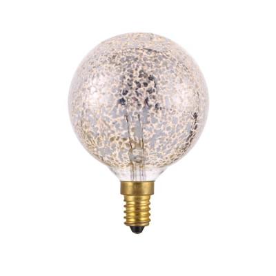 China Aluminum G60 Silvering Incandescent G60 Light Bulb G60 Tungsten Filament Bulb G19 Incandescent LAMP for sale