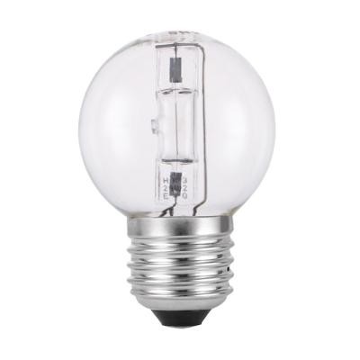 China Others G50 Clear Frosted Round 220V 28w 42w Halogen Lamp Vintage Light Bulbs For Sale for sale