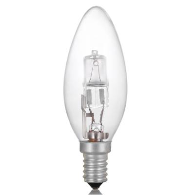 China Brass Bulb 28W / 42W C35 Halogen Bulb E26 Energy Saving Lamps for sale