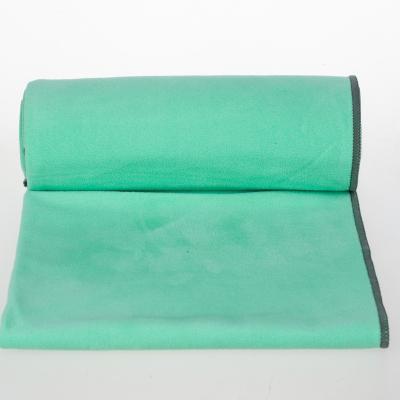 China NoAnit Non Slip Slip Sheared Microfiber Hot Pads Blanket Yoga Mat Towel for sale