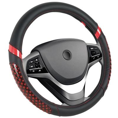 China Durable China Manufacturing Practical PU Material Bus Universal Non-slip Car Steering Wheel Cover for sale