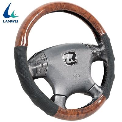 China Factory Supply Car PU Performance Steering Wheel Cover Eco-friendly PVC Anti-slip Leather for sale