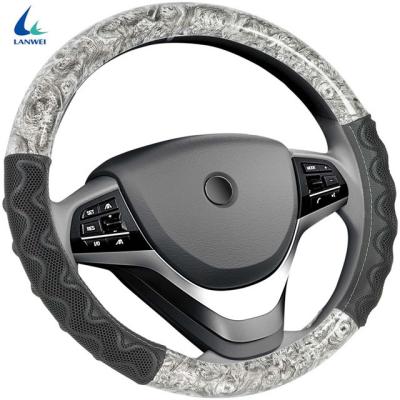 China HU-1910004 High quality durable special design 38*8.2cm colorful steering wheel cover for car for sale