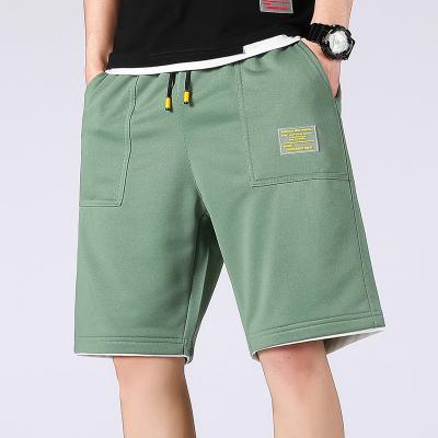 China Hot Selling 100% Polyester High Quality Comfortable Custom Two-Piece Anti-Wrinkle Short Pants Summer Short Pants Set Men's Clothing For Men for sale