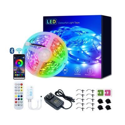 China Residential Color Changing LED Music Light with Remote Control Home Lighting, 5050rgb APP Control Timing Function Color Changing IP20/IP65 for sale