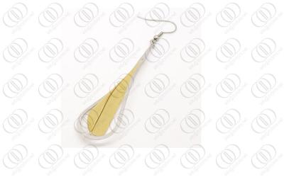 China Stylish Stainless Steel Earrings Gold and Silver , Water Drop Earrings Fish Hook for sale