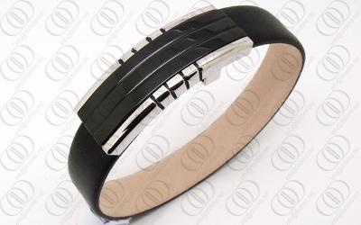 China Black Plated Fashion Bangle Bracelets For Men 316L Stainless Steel jewelry for sale