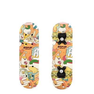 China Cheap Complete Kid Wholesale 17inch Kids Skateboard With Truck And Plastic Wheels for sale