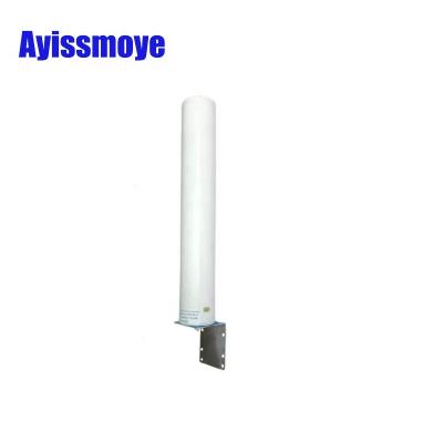 China Outdoor Waterproof 800-2700MHz 2G Omnidirectional 3G 4G Lte Mimo Cylinder Antenna With Bracket outdoor for communication for sale