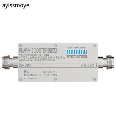 China ayissmoye 868 rf gain adjustment 915mhz manual amplifier for helium bias flarm helium booster 17db Flarm thrusters adjustment for sale