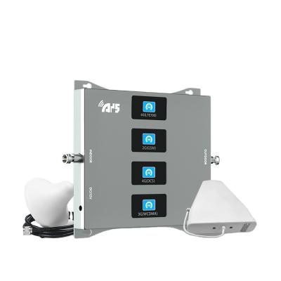 China Home/office/school basement. 900 1800 2100MHz Signal Repeater Cell Phone Signal Booster Quad Band Mobile DCS 3G 700 for sale