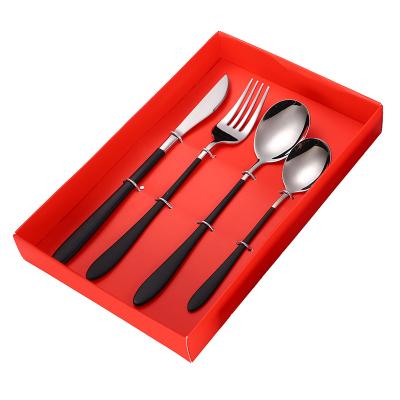 China Sustainable High Quality Stainless Steel Cutlery Set For Gift for sale