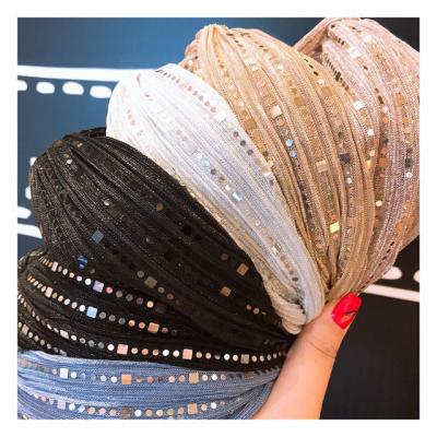 China 2020 new popular fashion hair accessories, fabric hair bands for women, all-match outdoor hair accessories for sale