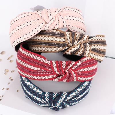 China Korean Style/Sweet Women's Statistical Institute Hair Band Hair Accessories Hair Washing Style Korean Wide Band Side Korean Headdress for sale