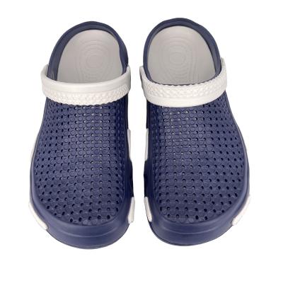 China Factory Waterproof EVA Injection Beach Sauna Slippers Clog For Men for sale