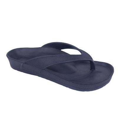 China Fashion trend navy ladies summer slippers arch support sandals customization dark logo and color for sale