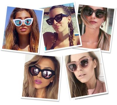 China Wholesale Unisex Cat Eye Sunglasses Fashion Sunglasses New Retro Fashion Sunglasses for sale