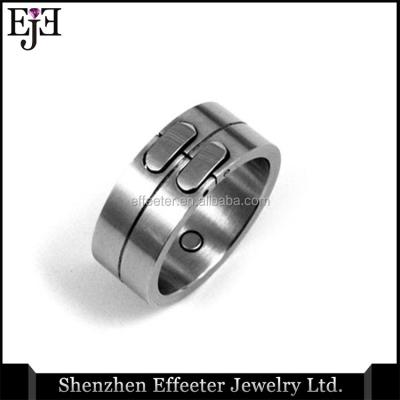 China Personality and Best Selling Stainless Steel Stylish Large Ring Magnet Products for sale