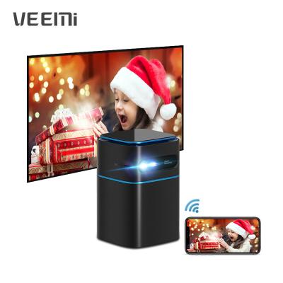 China Portable DLP VEEMI D042 1080P 4K Wifi Supported Movie Mini Pocket Projector Mobile 4K Home Theater Pico Android Projector For Sale for sale