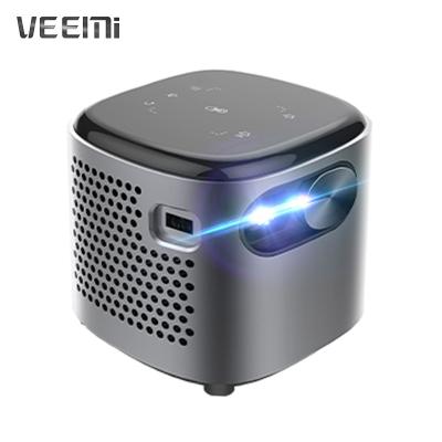 China Wholesale Mini Smart Android Projector With Pocket Mirror D048 LED Wireless Wifi DLP Mobile Projectors Pico Portable 4K Battery Movie for sale