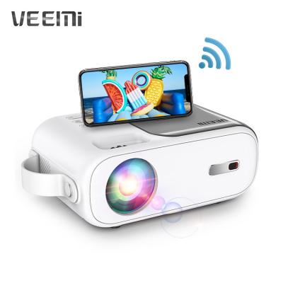 China Built-in Speakers Projector for Kids Watch Protect Education Multimedia VEEMI Q2 HD 1080p 4k Movie Supported Light LED Projector Wifi Mirror for sale