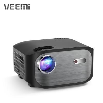 China Integrated Video Speakers LED Projector China Manufacture VEEMI T01 2022 New Home Cinema Beam 1080 4k Supported Projector Price for sale