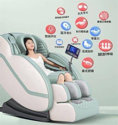 China Hot Selling Design New Body Vibrating To Cushion SL Track Massage Chair In Dubai for sale