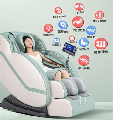 China 2022 4D SL Large Full Body Robot Massage Manipulator Rail Long Body Massage Chair for sale