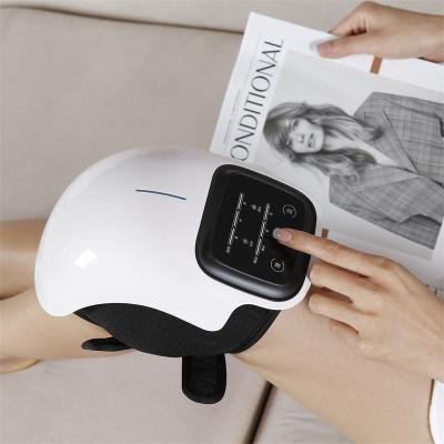 China 2022 Electric Wireless Heating Knee Massager with Heat and Vibration LED Touch Screen for sale