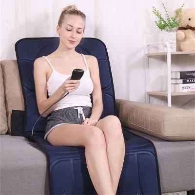 China Full Price Cheap Hot Selling Body Massager Cheap Full Price Electric Back Shoulder Vibration Home Shiatsu Massage Mattress Massager Bed Heating Mattress for sale