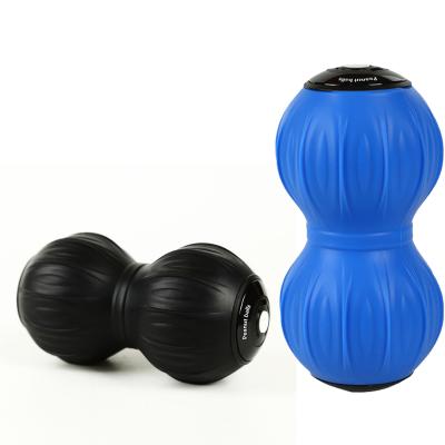 China The massage ball is Peanut Design Rechargeable Vibrating Roller Ball Vibrating Massager for sale