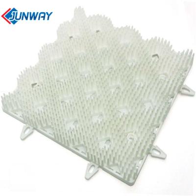 China Interlocking White Synthetic Tubing Ski Slope Snowless Skiing Dry Slope Dry Tile for sale